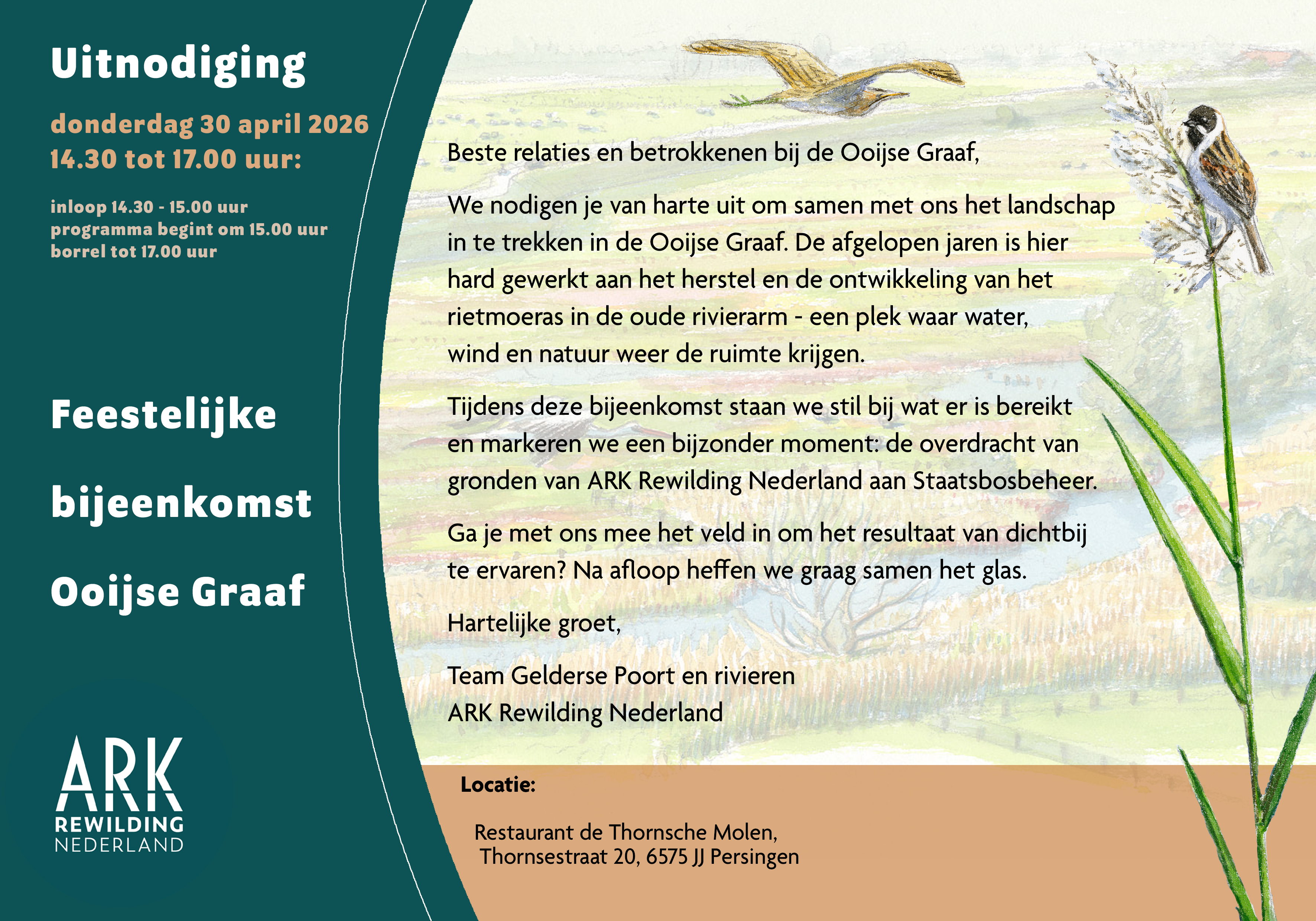 Feestelijke bijeenkomst Ooijse Graaf