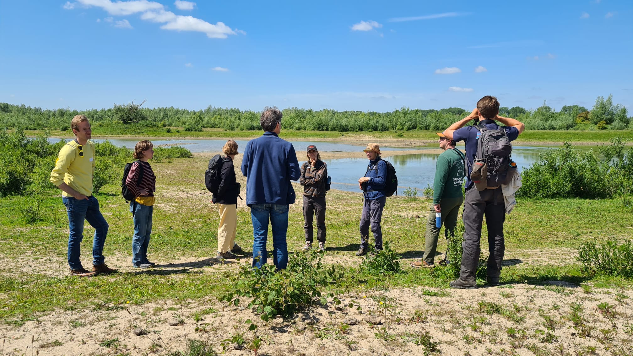 Jonge Rewildersintroductieweekend Millingerwaard voorjaar 2025