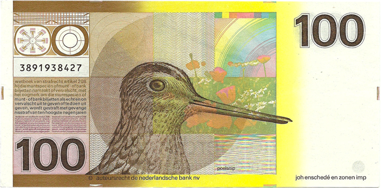 100 gulden biljet