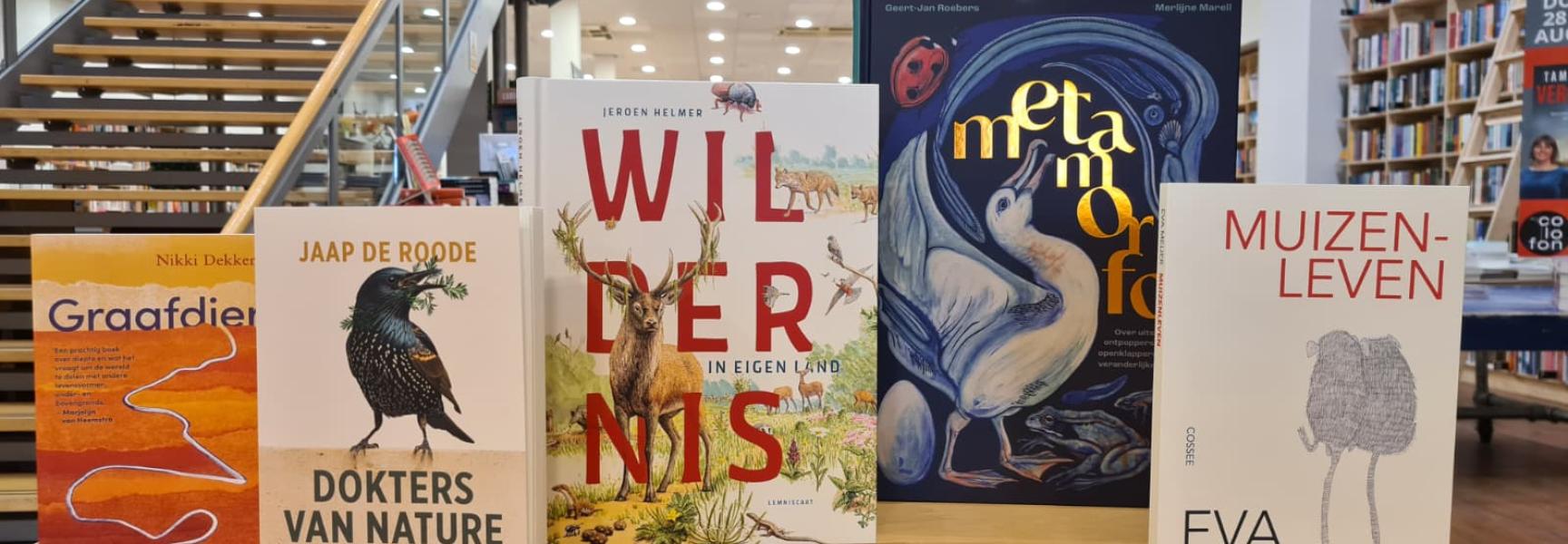 Shortlist Natuurboekenprijs 2025 met Wildernis in Eigen Land