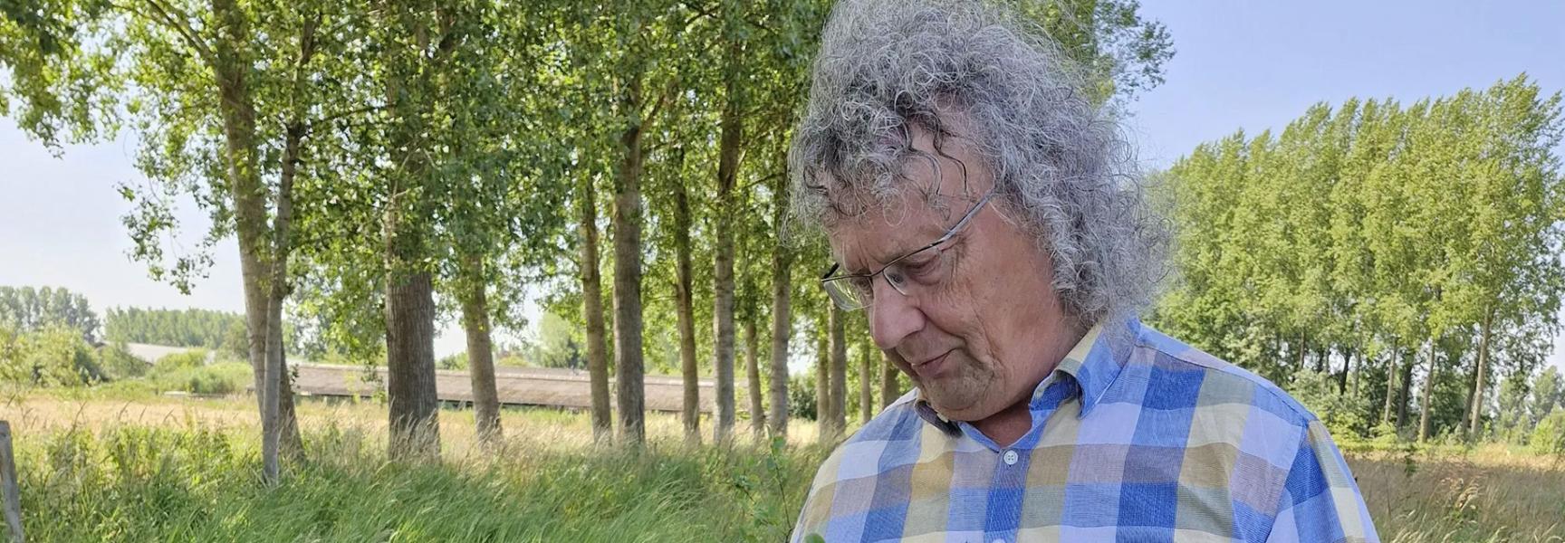 Ger van den Oetelaar op pad in Het Groene Woud