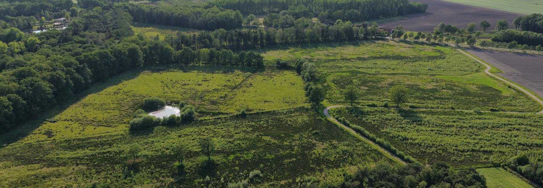 Luchtfoto van De Hemel door Wiebe de Jager