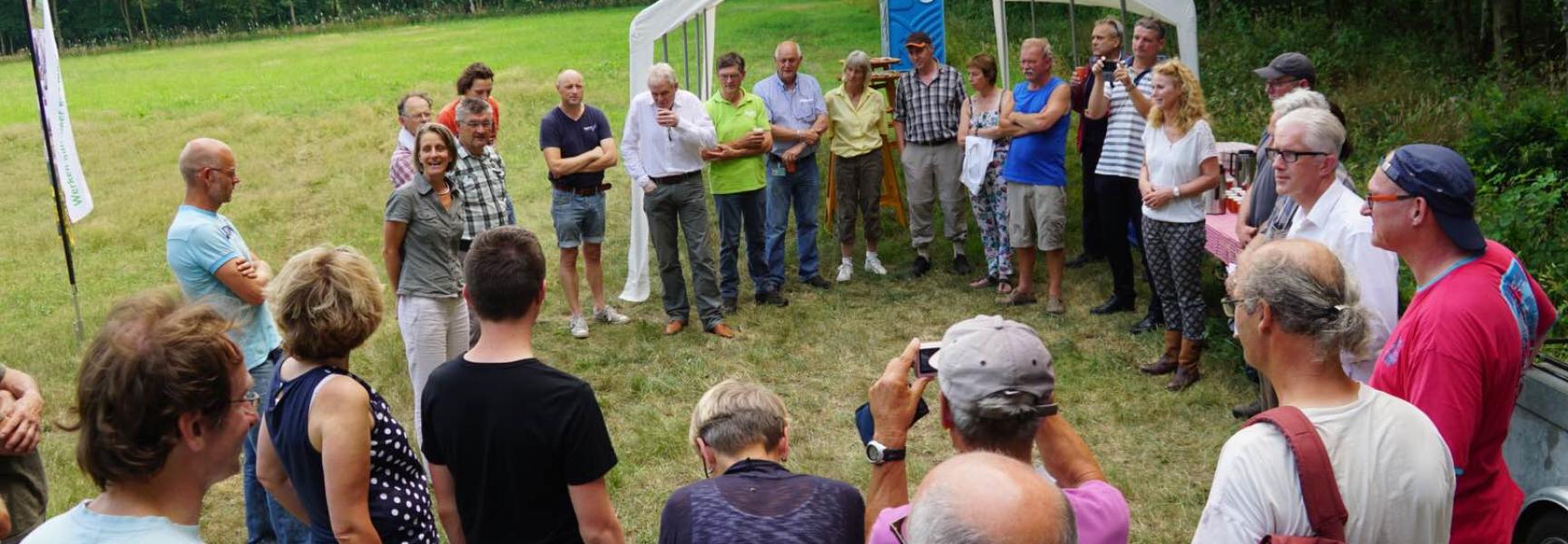 Op 2 juli 2015 werd de eerste landbouwgrond teruggegeven aan de natuur in de Maashorst