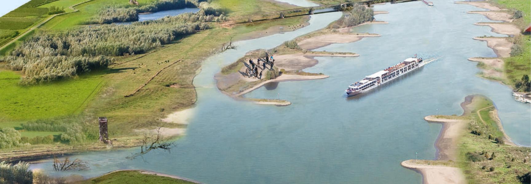 Ruimte voor Levende Rivieren. Beeld: Stroming Ruimte voor Levende Rivieren. Beeld: Stroming