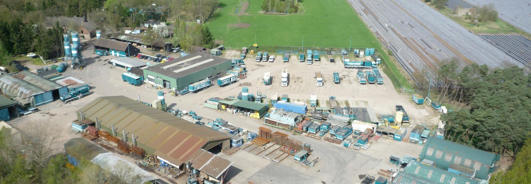 Straalbedrijf Cuijpers voor de verhuizing