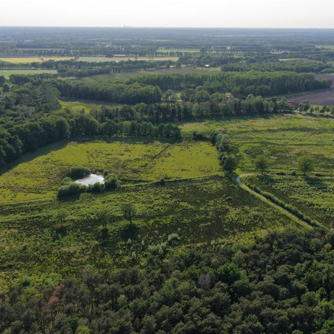Luchtfoto van De Hemel door Wiebe de Jager