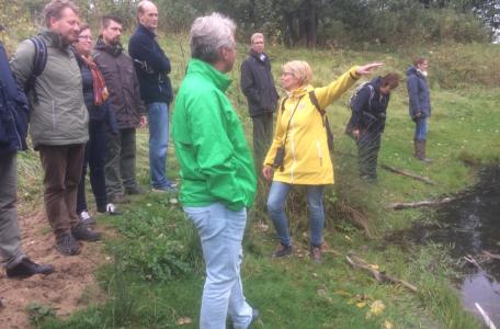 Rijkswaterstaat bezoekt het Eiland van Brienenoord