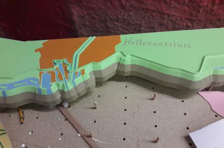 Getijdetafel Middelharnis in aanbouw